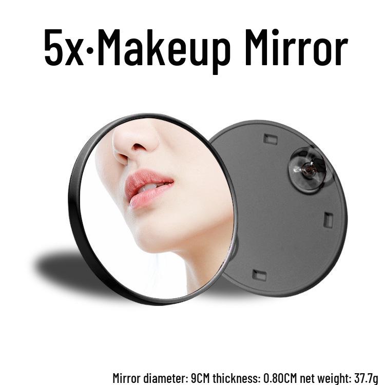 

Портативное HD зеркало для макияжа 5x/10x с присоской Single