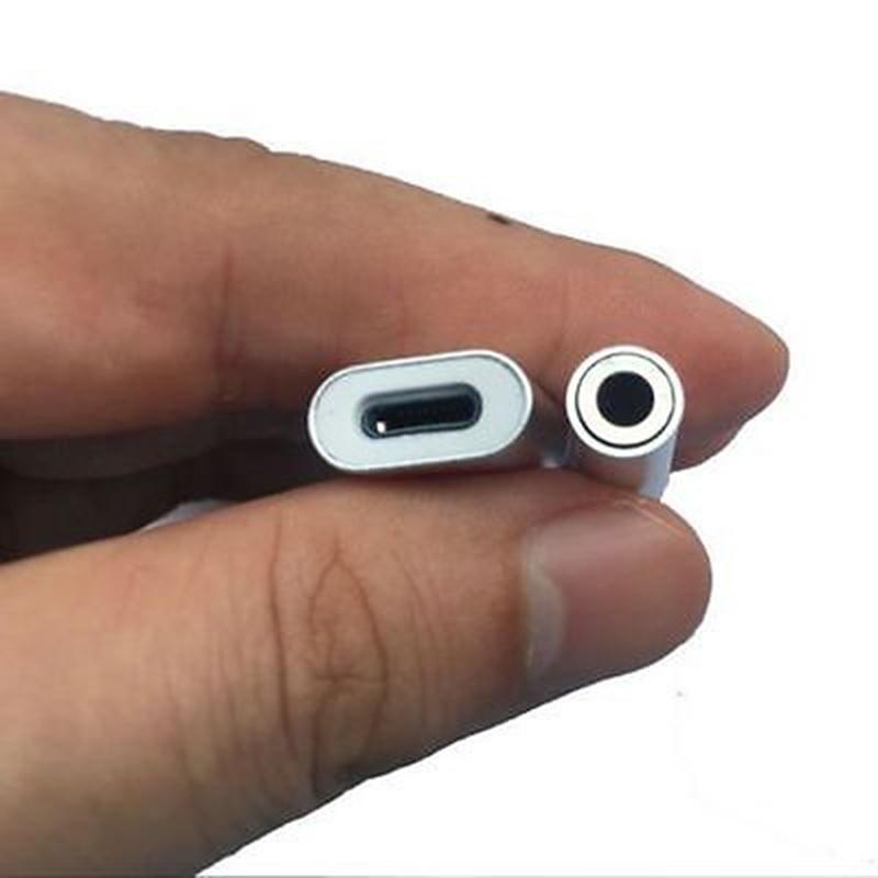 2in1 Lightning To 3.5mm Audio Headphone Adapter Charger Cable For iPhone 7/7 Plus