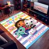 Custom personalization Gabby's Dollhouse Print Area Rug - Soft, Washable Non-Slip Indoor Mat,Living Room,Home&Office Decorative Rug
