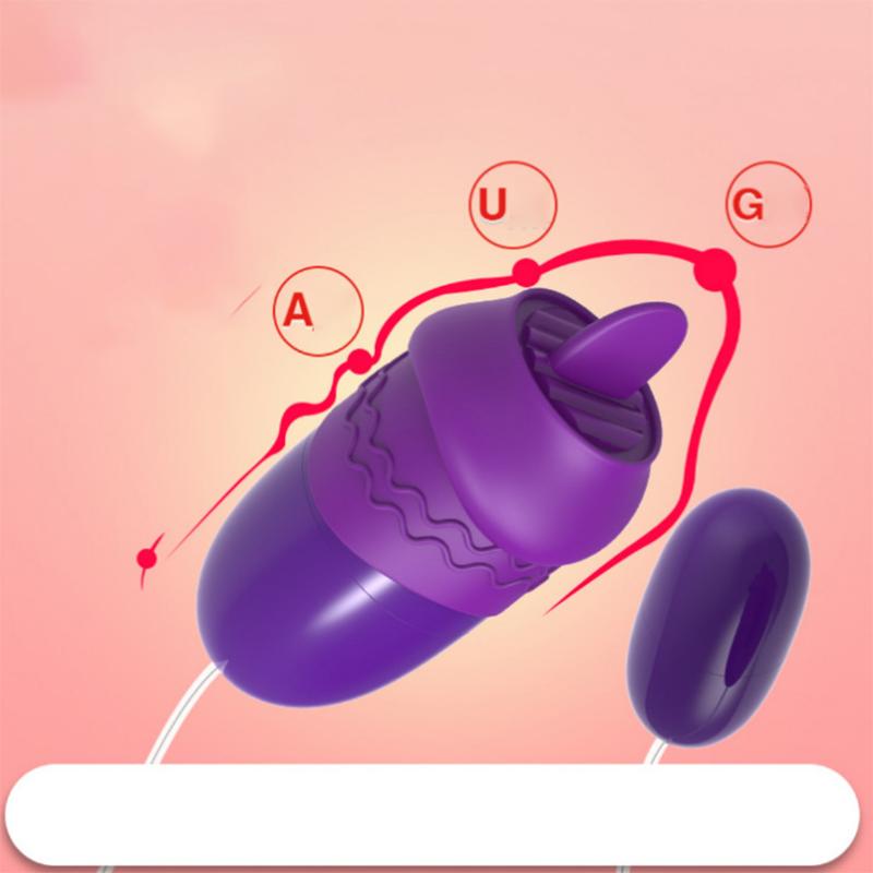 Double Tongue Vibrator Jump Eggs Liping Clitoris Stimulator USB Power Adult Product Sex Toys For Women Vagina Masturbation