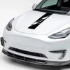 Car Engine Hood Sticker For Tesla Model 3 Model Y Waterproof Vinyl Decal Auto Bonnet Exterior Decorative Sticker Car Accessories