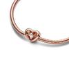 Radiant Heart & Floating Stone Charm Beads SS925 Silver Fantasy Romantic Jewelry For Women's DIY Bracelet