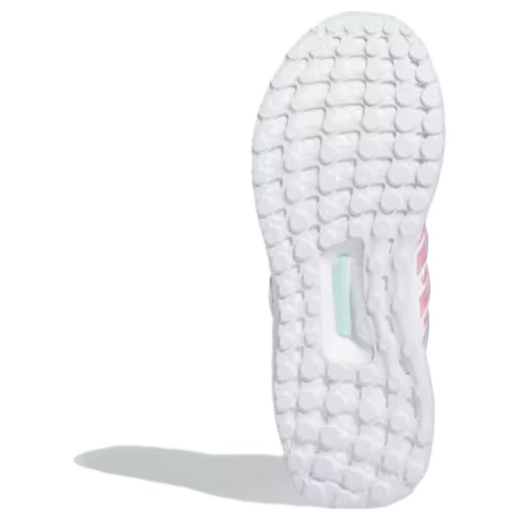 adidas UltraBoost 1.0 Weiß Glücksrosa Damen Sneaker Wolkenweiß Leuchtendes Zitrone ID5949