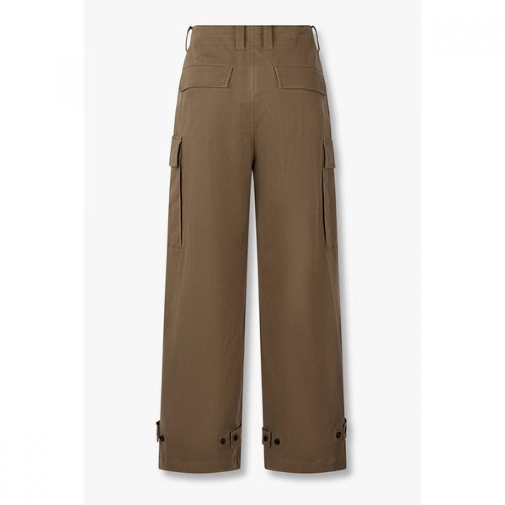 Tomboy Silhouette Tuck Cotton Cargo Pants 9155431305ar