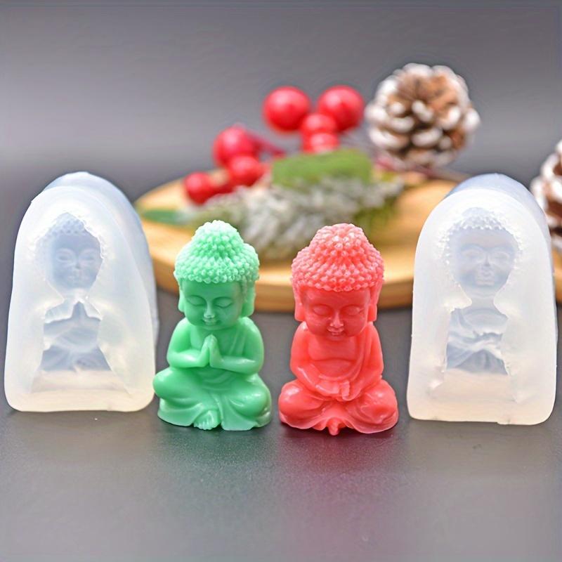 Silicone Mold in The Shape of A Seated Statue
