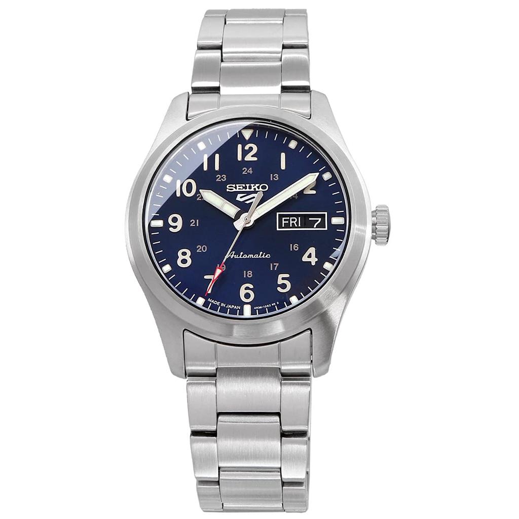 SEIKO 5 SPORTS Automatic Mechanical Watch, Limited Edition, Men's, Made in Japan, SRPG29, Blue