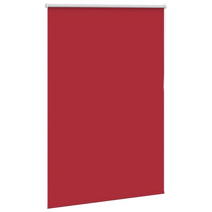 VidaXL Store enrouleur occultant rouge largeur du tissu 105,7 cm, store de jour et de nuit, store de cuisine, store 4011780