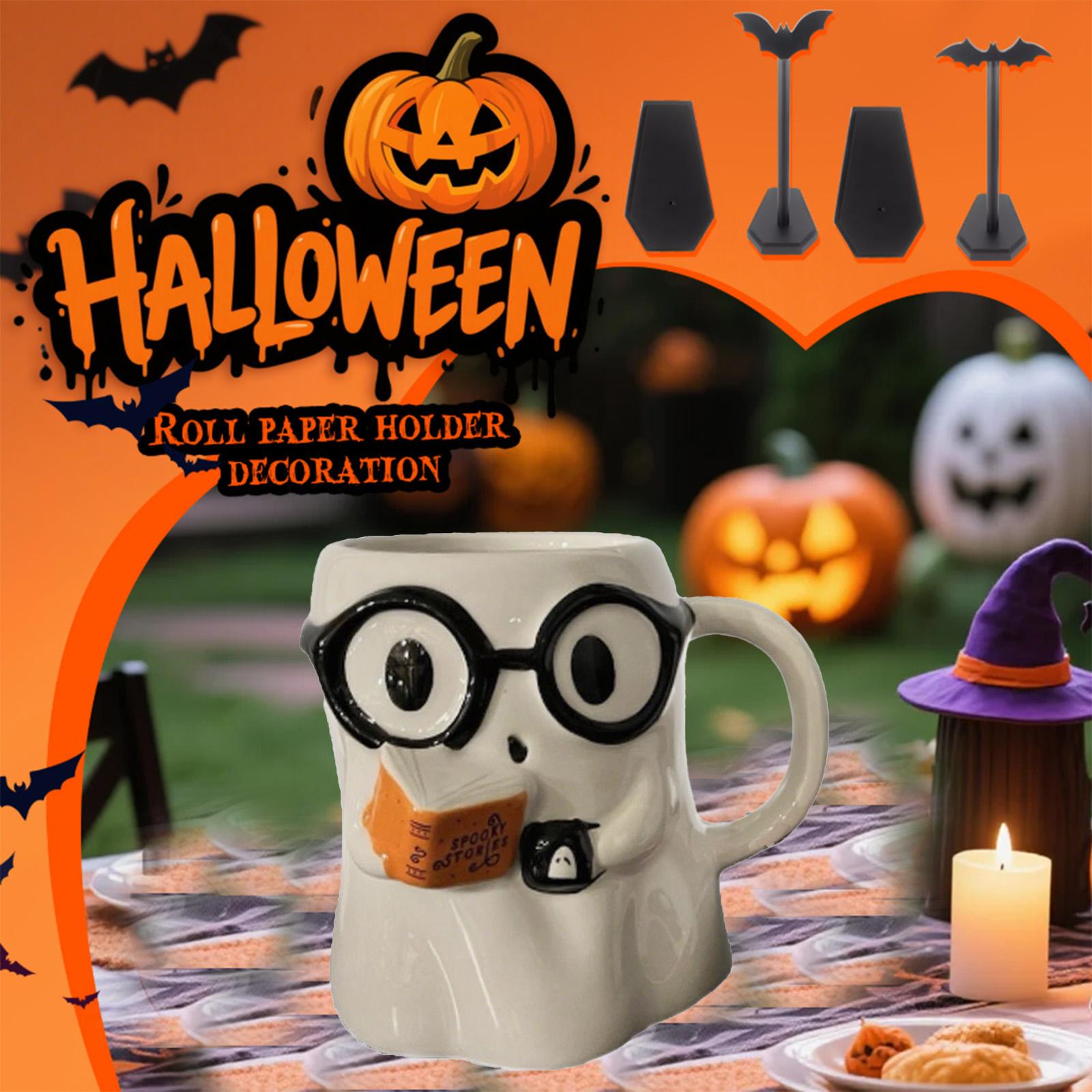 

Sunday Morning Ceramics Reading Book Halloween Ceramic Coffee Cup/Mug One Size