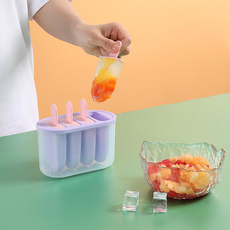 Meiliya Food-Grade DIY Popsicle & Ice Cream Molds - 2 Sets