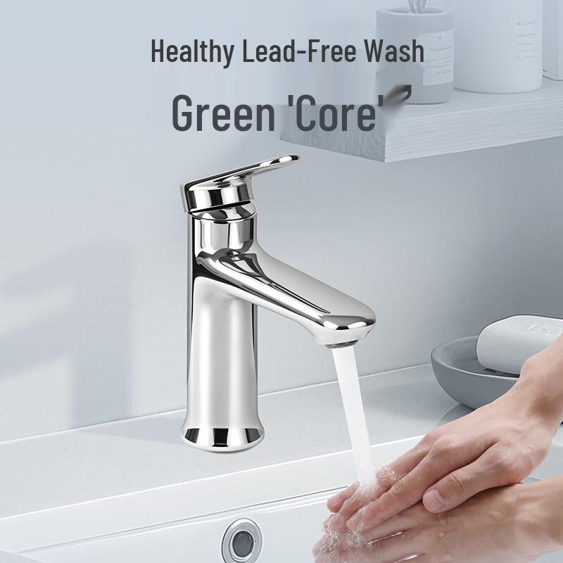 Stainless Steel Hot & Cold Basin Faucet