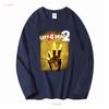 Left 4 Dead 2 Black T Shirt 2009 Valve Corporation L The Core vintage Washed Top For Everyday Wear streetwear graphic Casual