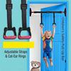 Strength Training Gymnastics Rings Non-Slip Pull Up Rings Kids Gym Rings  For Home