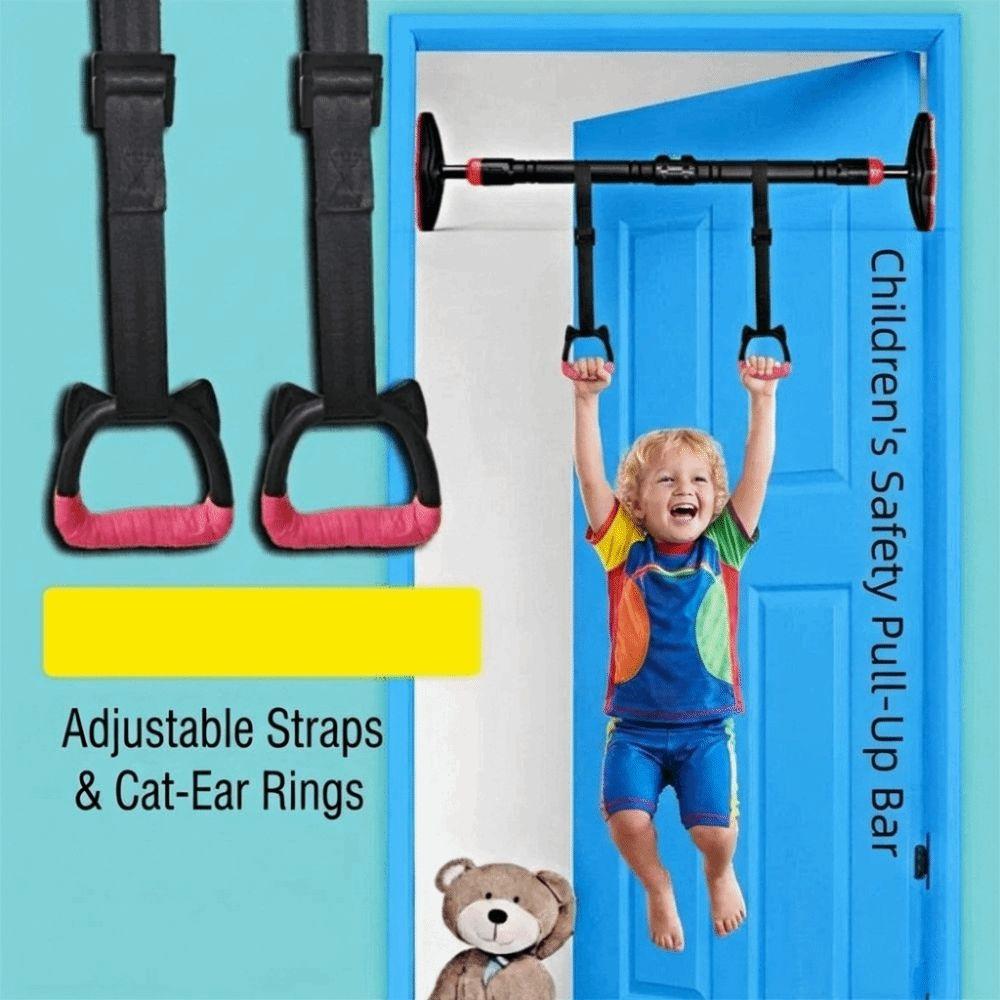 Strength Training Gymnastics Rings Non-Slip Pull Up Rings Kids Gym Rings For Home