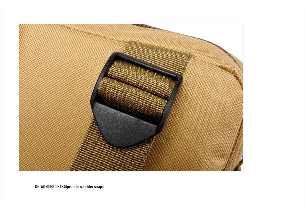 Camouflage Tactical Chest Bag and Sports Vest Combo