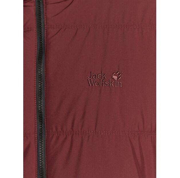 Пуховик Jack Wolfskin North York 1206381 бордовый Regular Fit