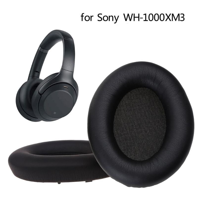Soft Earpads Ear Pads Compatible for WH 1000XM3 Earphone Memory Foam Earcups Easily Replaced Ear Cushions Earmuffs