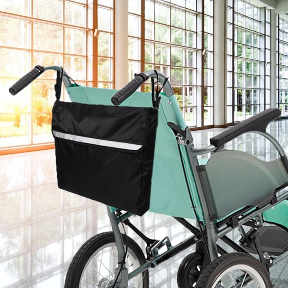 Wheelchair Bag Backpack Wheel Chair Storage Tote for Carrying Loose Items