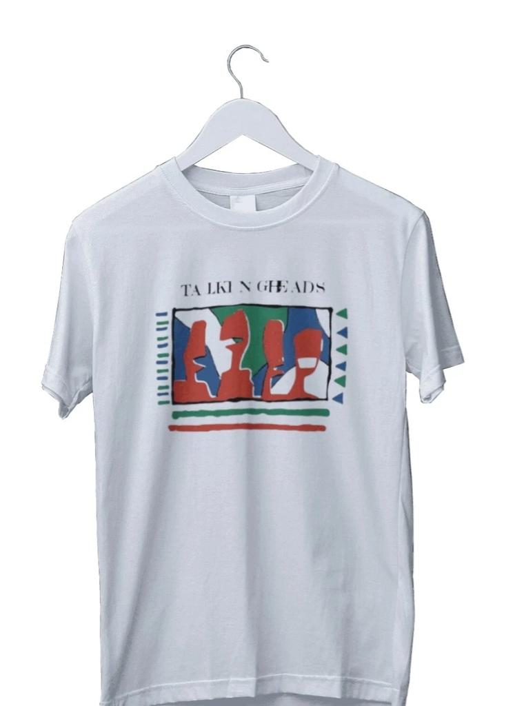 Men's Casual Graphic Talking Heads Anime Cartoon Exclusive GraphicT...