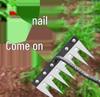 Multi-Functional Manganese Steel Weeding & Hoe Rake Tool
