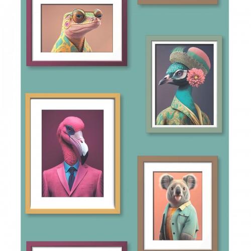 Muriva Fantastic Animals Wallpaper