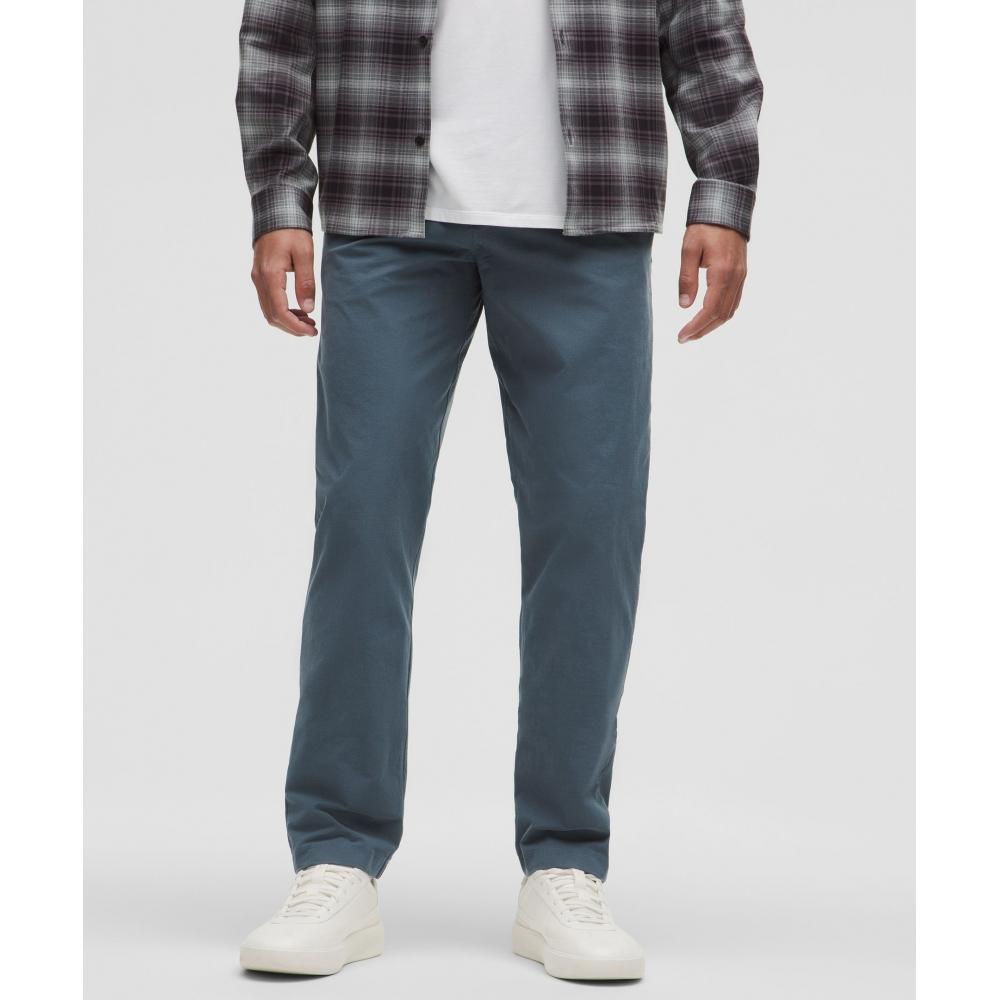 

Lululemon Брюки Abc Classic Fit 32l Stretch Cotton Versatwill Iron Blue 40/32