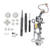 Kit de Botões Luminosos D-Pad DIY Cores Múltiplas Botões Luminosos Home Face para Controlador PS5