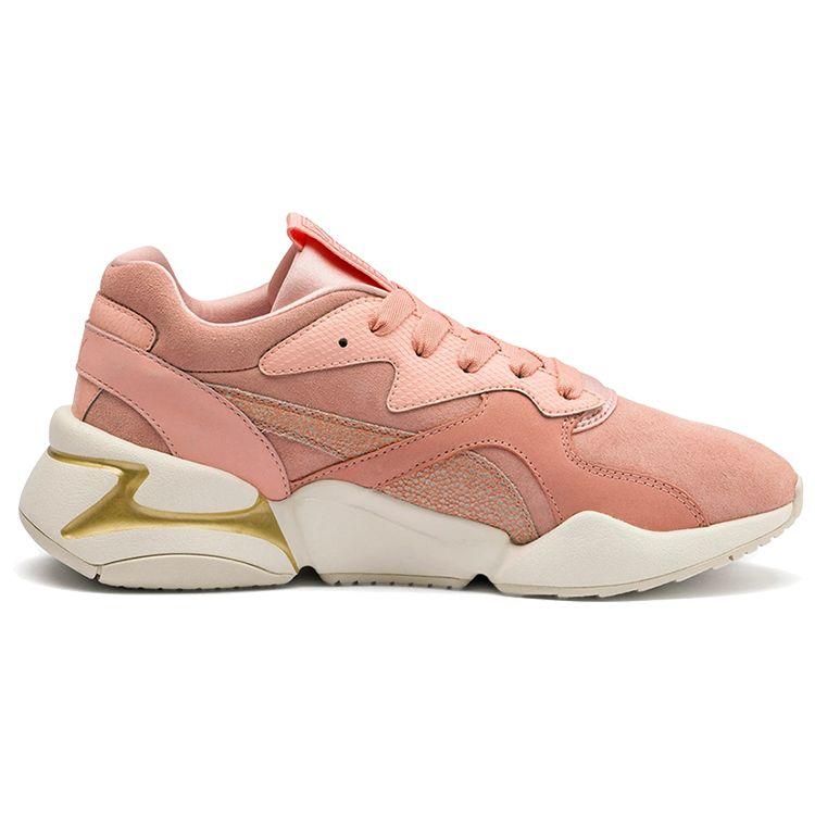 Puma Nova Pastel Grunge Peach Bud Women Sneakers Pink 369487-03