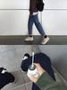 Men's Retro Korean Style Loose Knit Sweater - Solid Color, Round Neck, Autumn/Winter Trend.