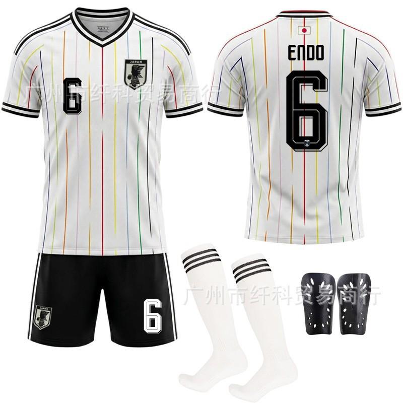 Japan 2024 Away Jersey No. 9 Ueda Kisei No. 20 Kubo Kenhide World Cup National Team Football Shirt Breathable Quick-Dry Adult Soccer Jersey