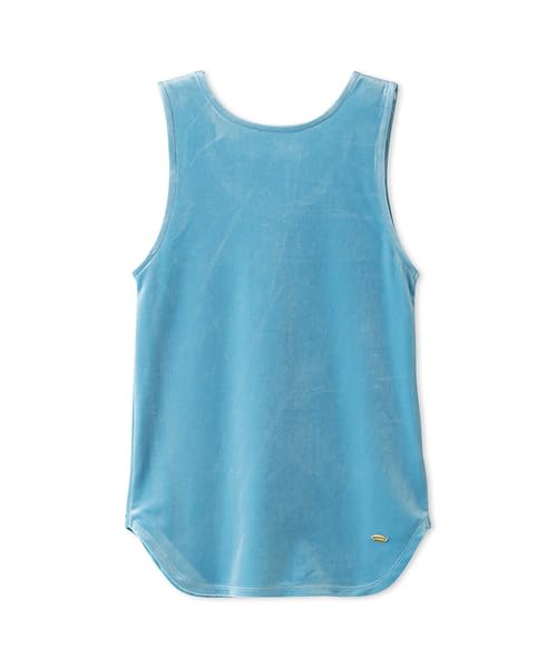 Lily Brown Velvet Tank Top Women's Odor-Resistant 2-Way (LWCT242080, Blue)