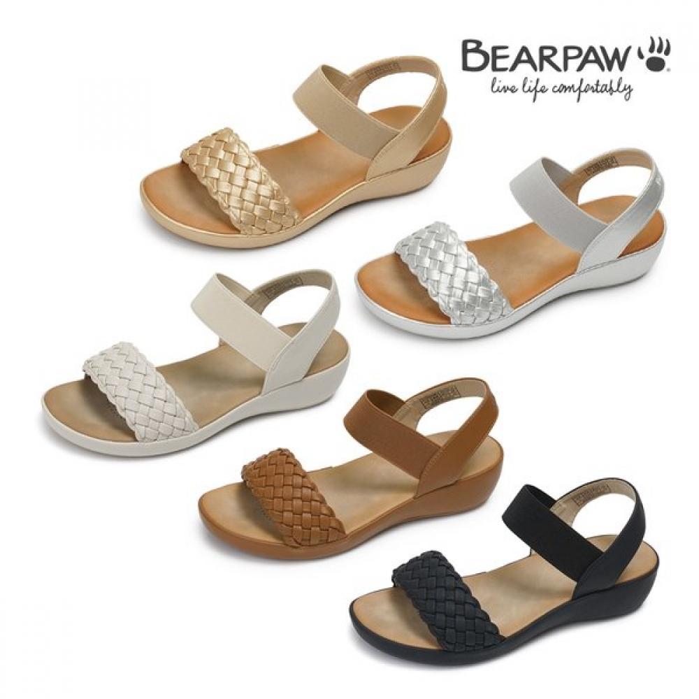 Bearpaw Women S Strap Sandal K2783rb blacks/225