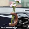 M-Modern-Car Vase Vent Clip, Car Vent Propagation, Mini Car Flower Vase Vent Clip, Car Flower Vase Clip Holder Glass Tube, Durab
