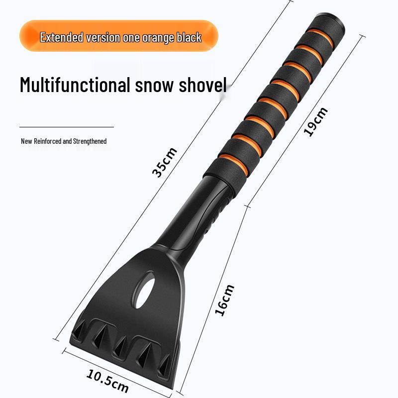 Car Snow Shovel & Scraper: Winter Tool for Glass De-icing & Snow Removal