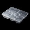 Ronghe Disposable PP 6-Compartment Takeaway Containers