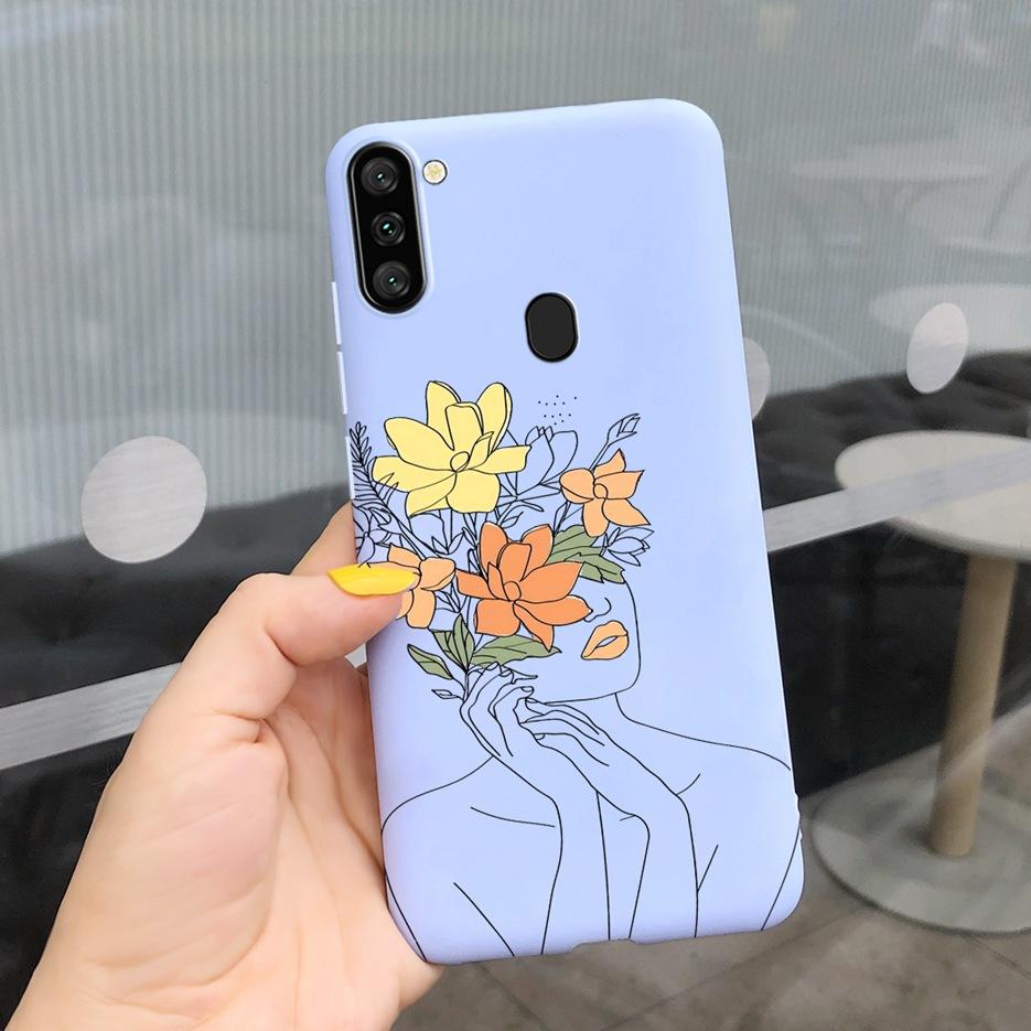 For Samsung Galaxy A11 Case M11 Stylish Soft Silicone Phone Case For Samsung A11 Galaxy M11 A 11 A115F Cover Fundas Coque Bumper
