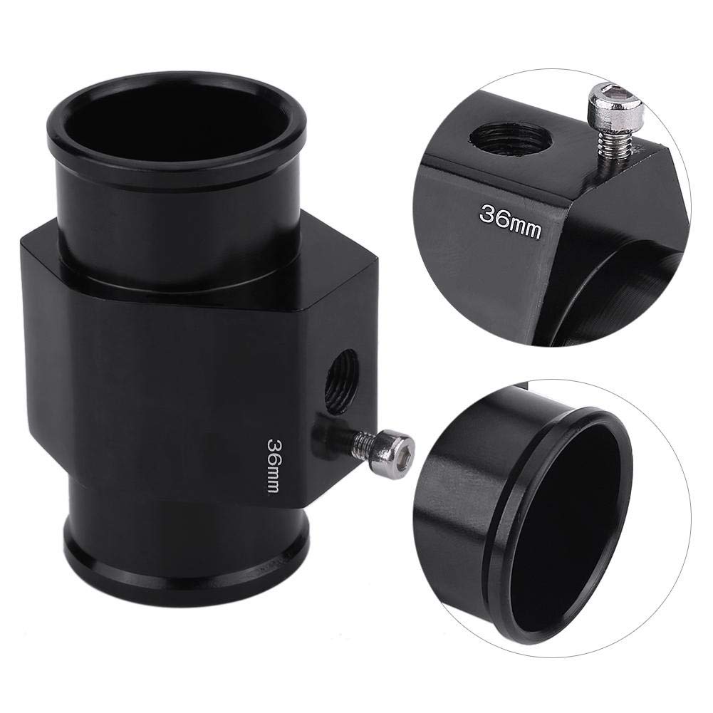 Sensoranzeige Qiilu Sensoradapter für Sensoranzeige Verbindungsrohr Temperatursensor Aluminiumlegierung (36mm) Mehrfachmessgerät
