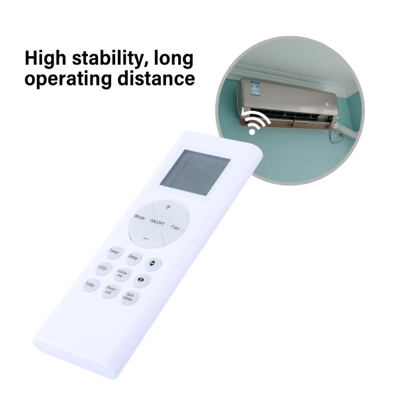 Window Air Conditioner Remotes Control Replacement for RG66A1/BGEF Model Full Functionality Controller Wasy Use