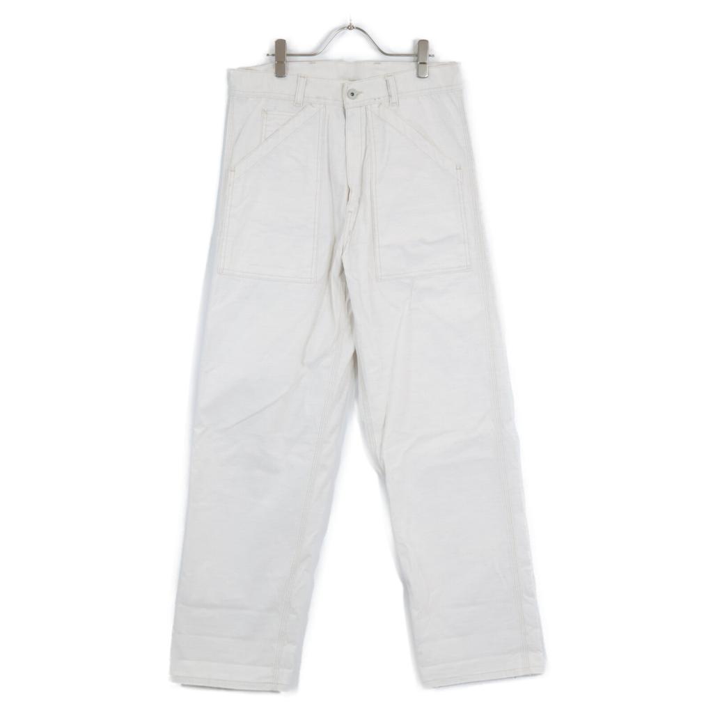 COHERENCE [Excellent Condition] 0346-08-50958 PAUL Work Style Trouser Pants/ Bottoms S Off whiteUsed