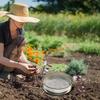 Gartenerde Sieb Edelstahl Reiskorn Feindrahtgeflecht Sieb Handheld Küchensiebe Rund Mehl Backsieb