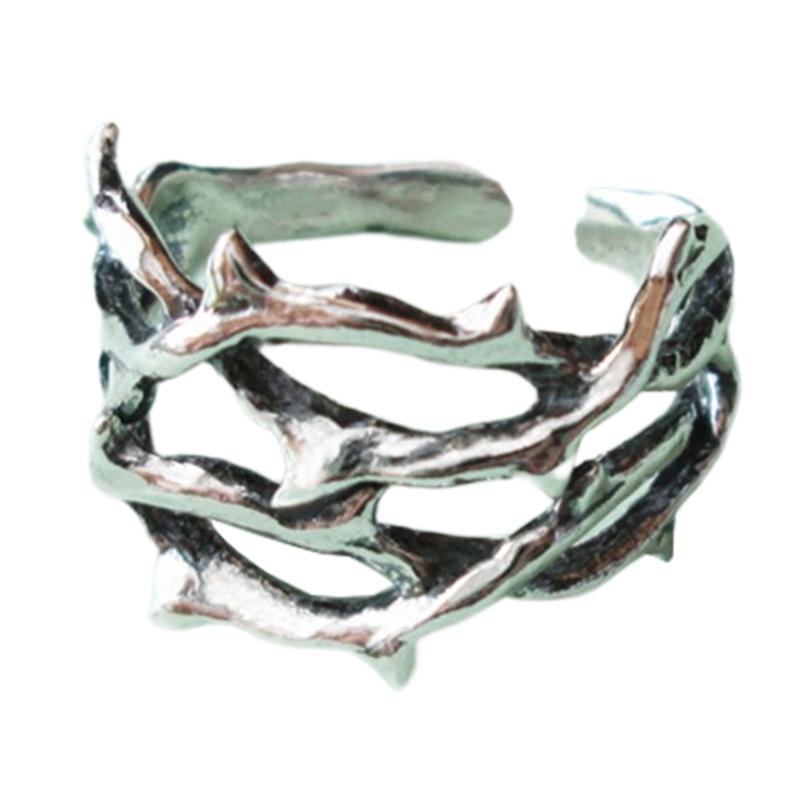 

Кольца с шипами с полым дизайном, подарок для свадебной вечеринки, кольца с шипами, открытые кольца, регулируемые кольца для пальцев, сплав, хип-хоп украшения 1