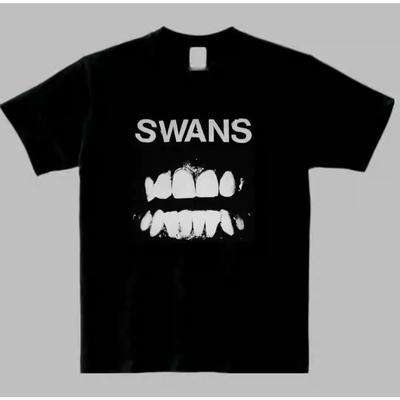 2025 Swans Amerikaanse Punkband Korte mouw Niche Amerikaanse Casual Katoen Bedrukt T-shirt Hoge kwaliteit Luxe Merk Verkoop