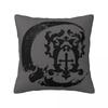 Castlevania Belmont Crest Black Square Pillowcase Pillow Cover Polyester Cushion Decor Comfort Throw Pillow for Home Car