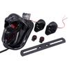 1 Pair Skull-shaped Motorcycle Signal Light Decoration Motorcycle LED Turn Signal Rear Brake Tail Light Universal Accessories