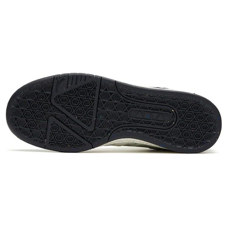 Anta Aoyu Non-Slip Wear-Resistant Low-Top Skate Shoes Men Skate Shoes White Green 112329231-2