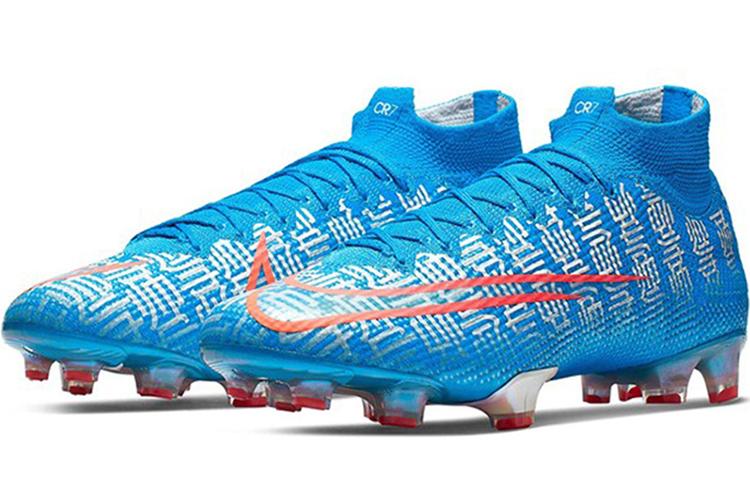 Nike Mercurial Superfly 7 Elite CR7 Fg Blue Hero Total Orange CQ4901-468