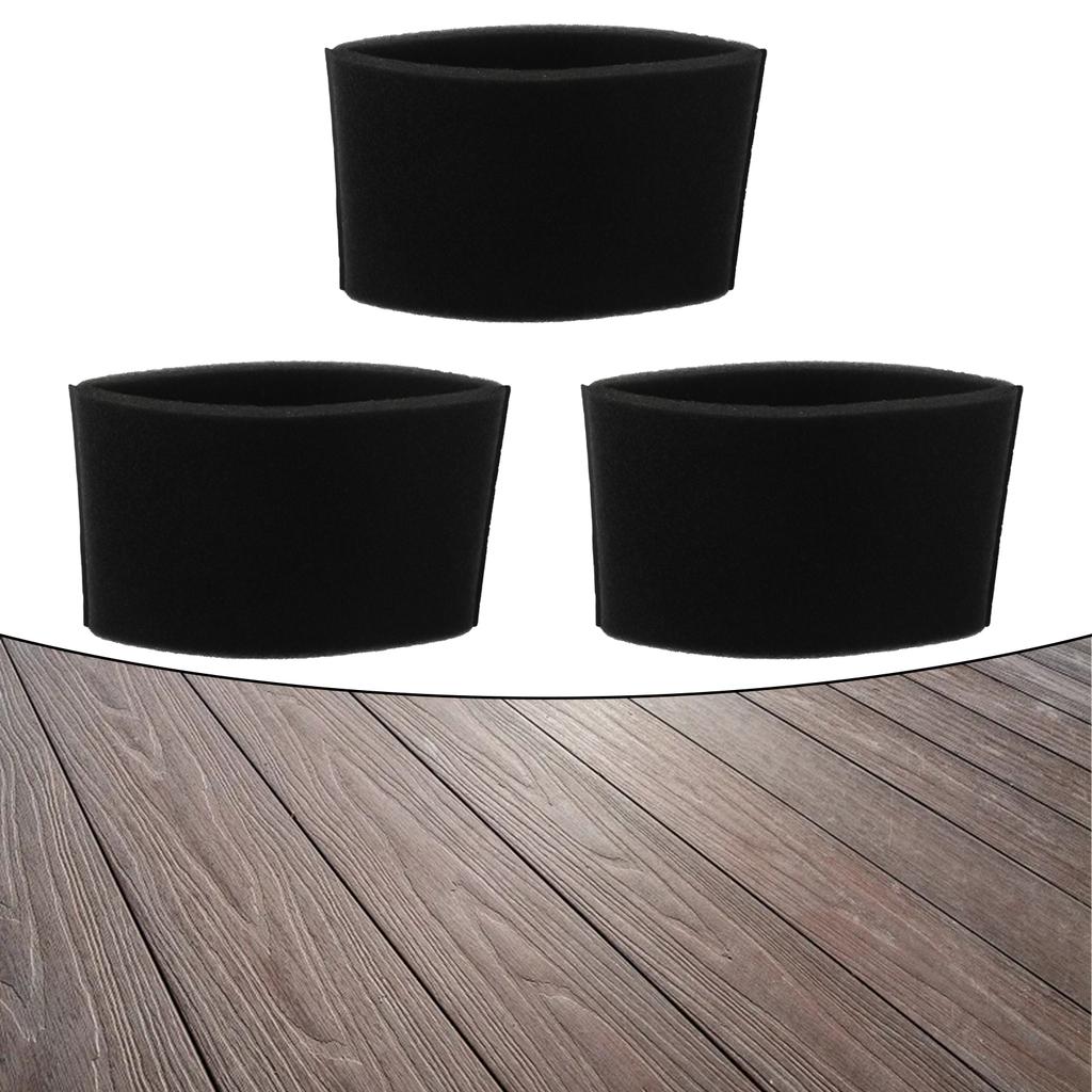 Foam Cover Filters Sleeve Wet Filter Vacuum Cleaner Wet/Dry 3pcs Filters Replacement For CRAFTSMAN CMXZVBE38765