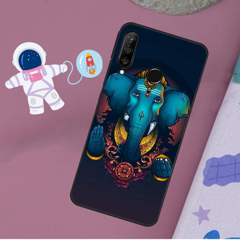 Ganesh Elephant God For Huawei Nova 10 9 SE 11 Pro Y60 Y70 Y90 Y61 Y91 Y72 Y73 12i 11i 8i P20 P30 P40 Lite Case