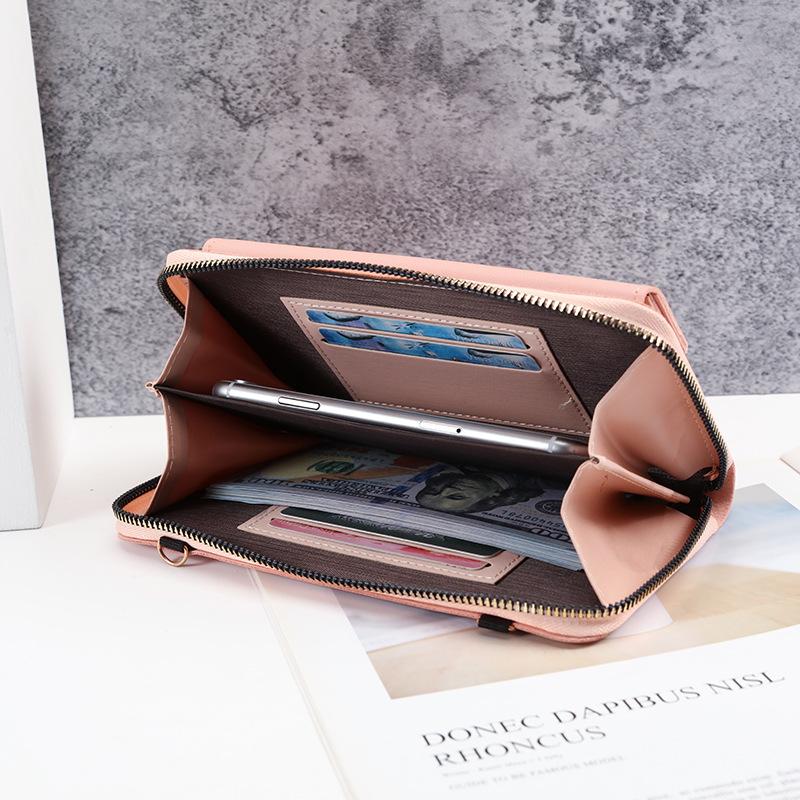 Women Phone Crossbody Bag Mini Shoulder Bag Large Capacity Wallet Purse Fashion Casual Handbag