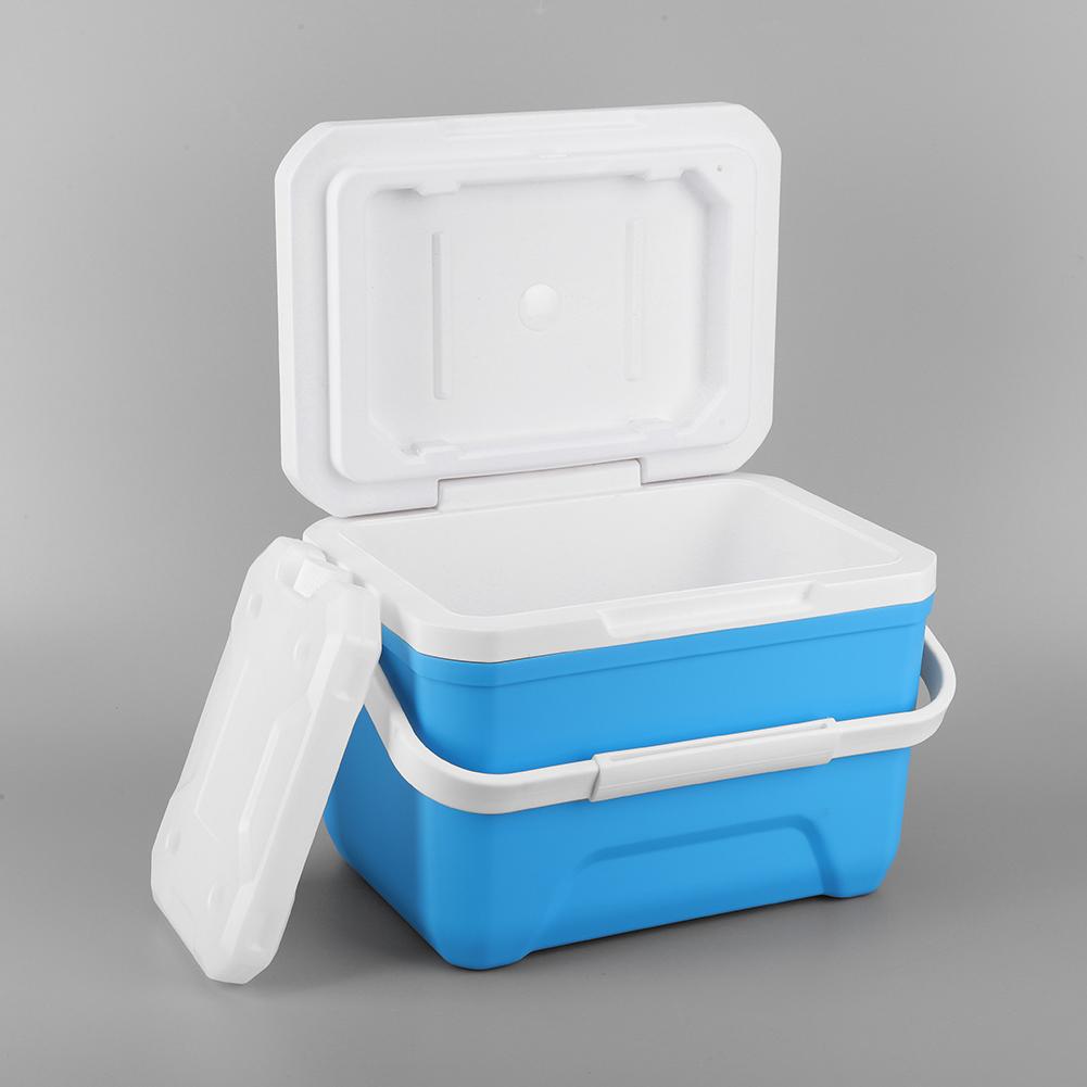 6L Camping Kühlbox Tragbarer Thermo-Inkubator Kühlschrank Picknick Lunchbox Eiskübel Auto Eistruhe Outdoor zum Grillen Angeln