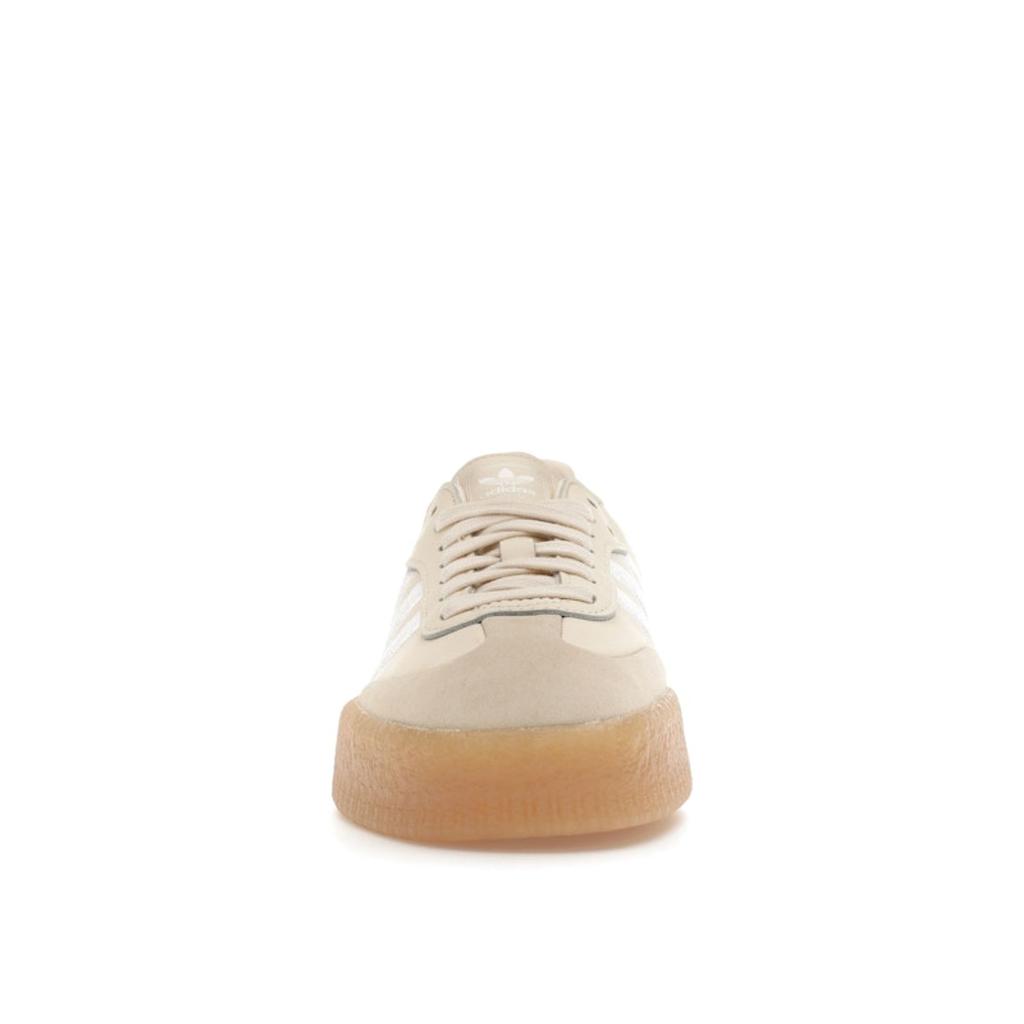 Adidas Sambae Wonder White Silver Metallic Gum Damen Sneaker Creme Wolkenweiß ID0434